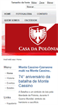 Mobile Screenshot of culturapolonesasp.com.br